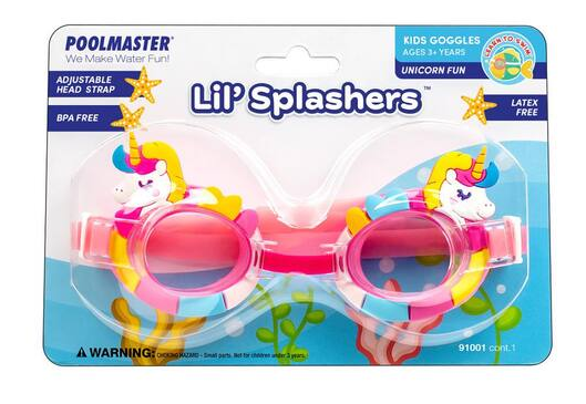 Unicorn Fun Lil' Splashers Goggles