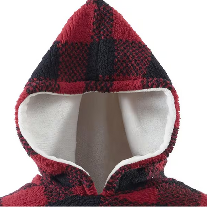Wearable Throw Blanket Hoodie