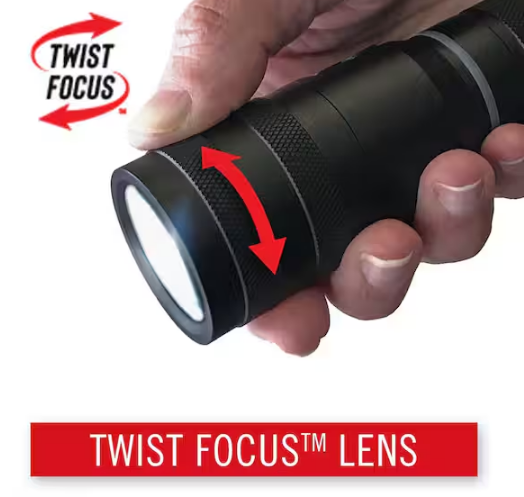 G56R 1000 Lumens Rechargeable Plus Handheld Flashlight
