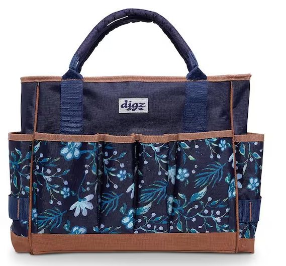 Women's 1-Size Gardening Tool Tote with 17 Pockets