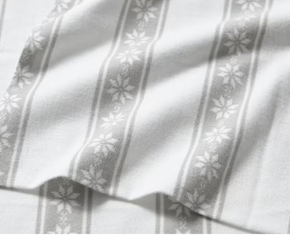 Graphic Flannel Sheet Set