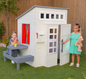 White Modern Outdoor Playhouse
