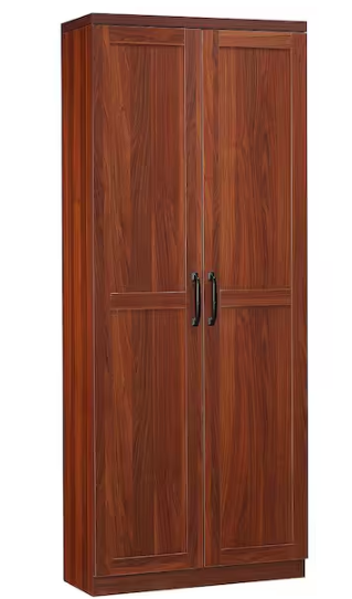 Brown 63 in. H Storage Cabinet