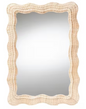 Hasana 27.6 in. W x 39.4 in. H Rattan Mirror