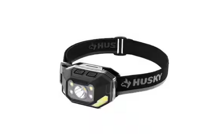 850 Lumens Dual-Power LED Rechargeable Headlamp