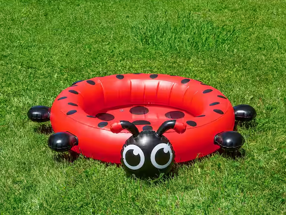 Ladybug 37 in. Dia Circle 7.5 in. Deep Kiddie Swimming Pool