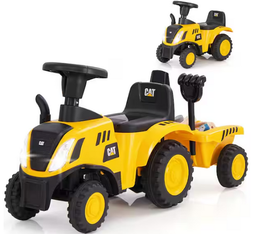Caterpillar 5 in. Kids Ride on Tractor Toy