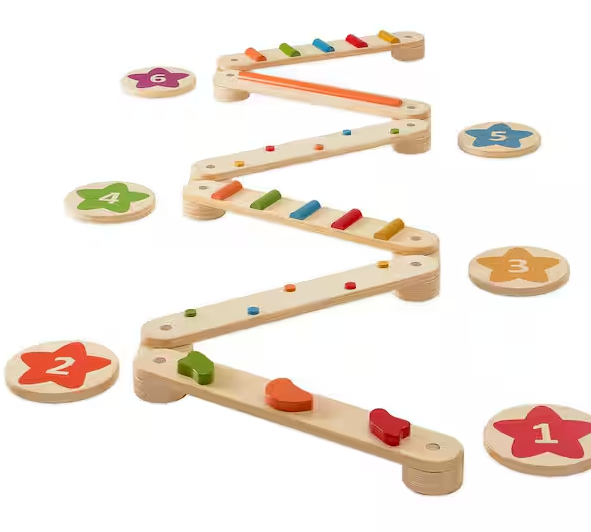 6-Piece Wooden Toddler Balance Boards