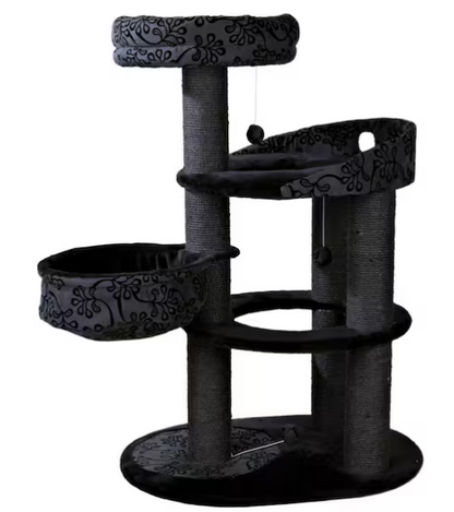 Filippo Cat Tree Black/Gray