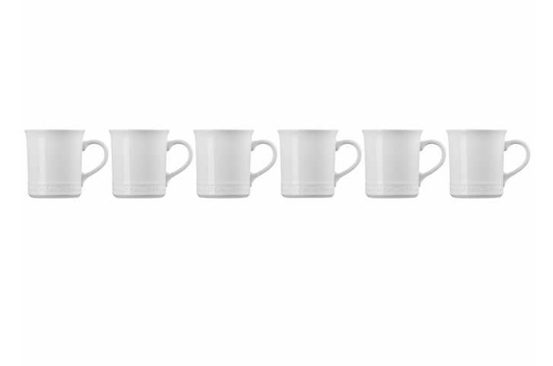 Le Creuset Stoneware 14oz Mug, Set of 6