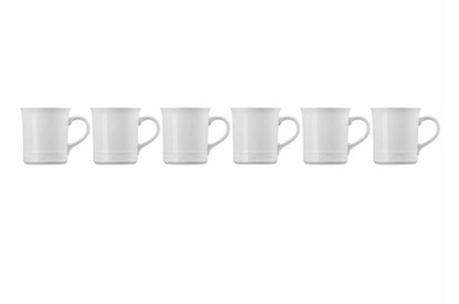 Le Creuset Stoneware 14oz Mug, Set of 6