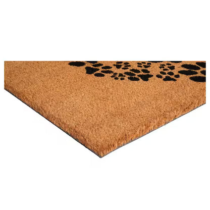 Heart Paws Doormat, 17" x 29"
