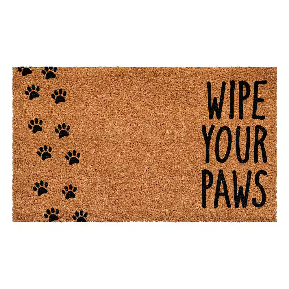 Vertical Wipe Your Paws 24 in. x 36 in. Door Mat