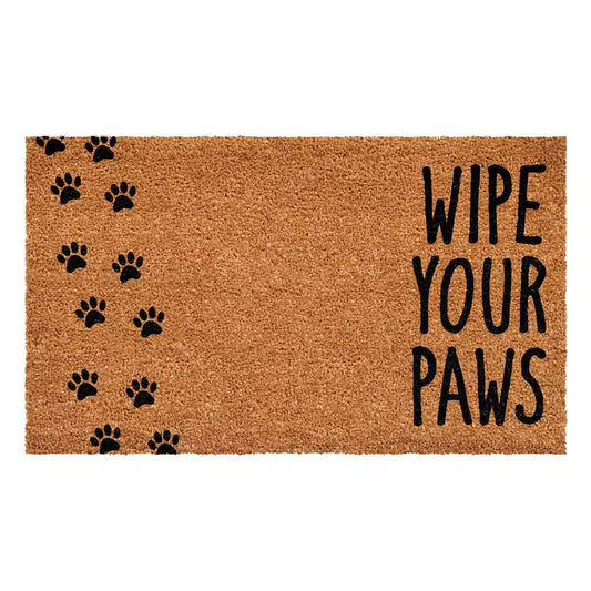 Vertical Wipe Your Paws 24 in. x 36 in. Door Mat