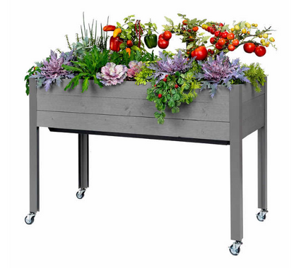 CedarCraft Self-Watering Elevated Spruce Planter