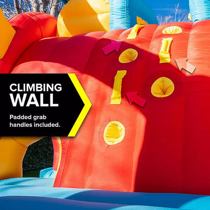 Play Rainbow Bounce House - My 1st Jump N Play Rainbow Bounce House