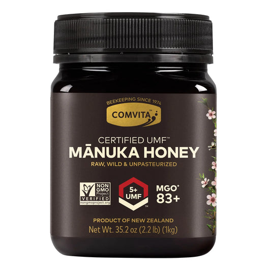 Raw Manuka Honey (35.2 oz)- Comvita Certified UMF 5+ (MGO 83+)