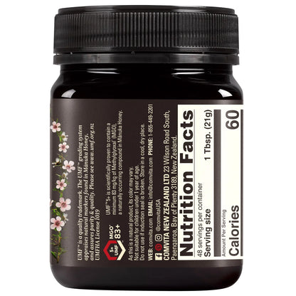 Raw Manuka Honey (35.2 oz)- Comvita Certified UMF 5+ (MGO 83+)