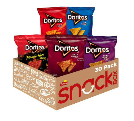 Doritos Mix Variety Pack Tortilla Chips, 30 pk