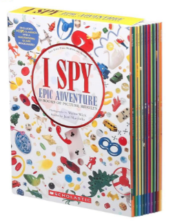 I SPY EPIC ADVENTURE  (10 BOOKS OF PICTURE RIDDLES)o