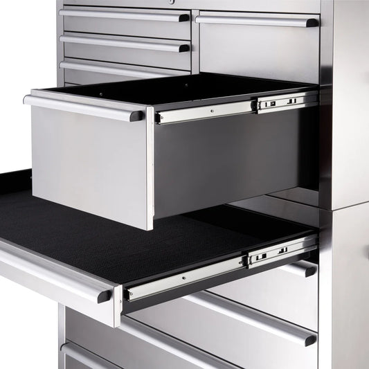 Drawer Stainless Steel Tool Chest - TRINITY 43" x 25" 11