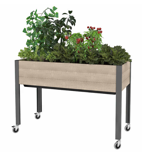 CedarCraft Self-Watering Elevated Spruce Planter